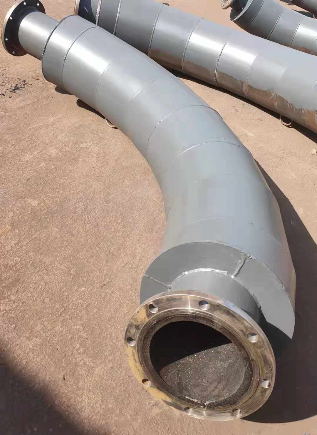 氧化鋁耐磨陶瓷復合彎頭